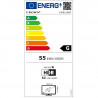 Телевизор Daewoo 24DM54HAM, SMART TV, Android, 24", 60 см, HD Ready 1366x768, Клас Е, 12V, Bluetooth, Черен