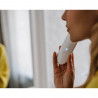 Ултразвуков уред за почистване на лице Beautifly B-Scrub Young, Електростимулация, Ексфолиране, Намаля черни точки и акне, Йони, Бял