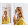 Ултразвуков уред за почистване на лице Beautifly B-Scrub Young, Електростимулация, Ексфолиране, Намаля черни точки и акне, Йони, Бял