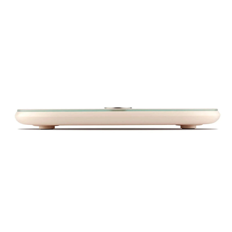 Кантар Beautifly SlimSense, До 180 кг, Режим за спортисти, 9 профила, Проследяване на напредъка, LCD, Анализ на телесен състав, Бежов