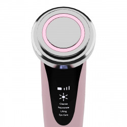 Уред за неинвазивна мезотерапия Beautifly B-Glossy Blush, Стимулиране на клетъчния метаболизъм, Фото и йонна терапия, Намалява бръчки и следи от акне, Розов