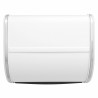 Кутия за хляб Brabantia Roll Top 1003254, 11 л, 31.6x26.5 см, Специална структура, Бял/Инокс