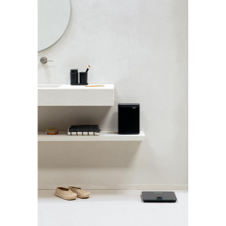 Кош за боклук Brabantia Bo Small 1006622, 4 л, Плавно и безшумно отваряне, Противоплъзгаща основа, Черен