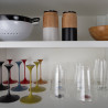 Столче с магнитно закрепване Trebonn SplitGlass 2025102, Ø7.5x12 см, Модулна система, Алуминий, Син