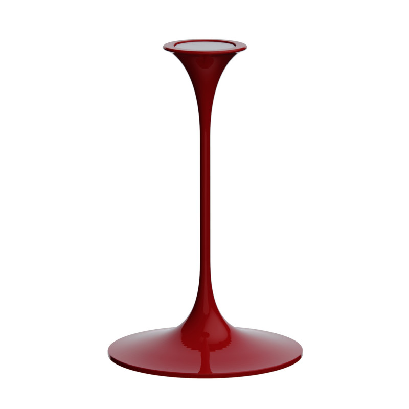 Столче с магнитно закрепване Trebonn SplitGlass 2025101, Ø7.5x12 см, Модулна система, Алуминий, Червен