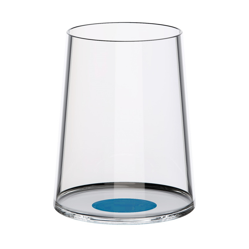 Комплект 2 бр кристални чаши за бяло вино Trebonn SplitGlass 2025122, 280 мл, Ø7.3x9 см, Модулна система, Син
