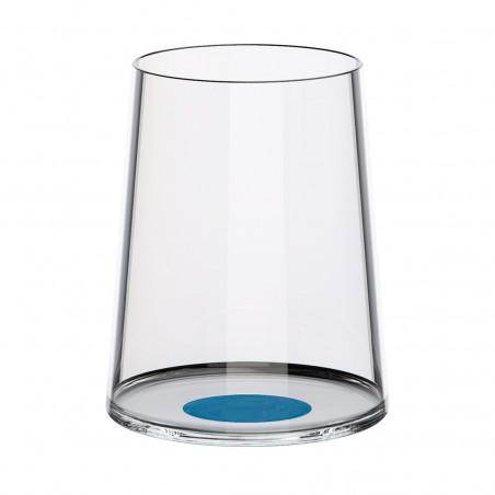 Комплект 2 бр кристални чаши за бяло вино Trebonn SplitGlass 2025122, 280 мл, Ø7.3x9 см, Модулна система, Син