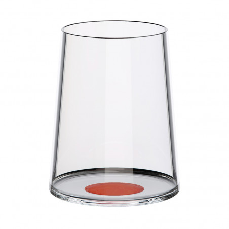 Комплект 2 бр кристални чаши за бяло вино Trebonn SplitGlass 2025121, 280 мл, Ø7.3x9 см, Модулна система, Червен