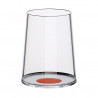 Комплект 2 бр кристални чаши за бяло вино Trebonn SplitGlass 2025121, 280 мл, Ø7.3x9 см, Модулна система, Червен