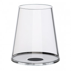 Комплект 2 бр кристални чаши за червено вино Trebonn SplitGlass 2025110, 450 мл, Ø9.2x10.5 см, Модулна система, Черен