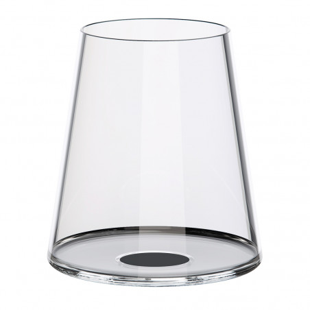 Комплект 2 бр кристални чаши за червено вино Trebonn SplitGlass 2025110, 450 мл, Ø9.2x10.5 см, Модулна система, Черен