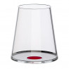 Комплект 2 бр кристални чаши за червено вино Trebonn SplitGlass 2025111, 450 мл, Ø9.2x10.5 см, Модулна система, Червен
