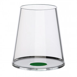 Комплект 2 бр кристални чаши за червено вино Trebonn SplitGlass 2025113, 450 мл, Ø9.2x10.5 см, Модулна система, Зелен
