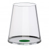 Комплект 2 бр кристални чаши за червено вино Trebonn SplitGlass 2025113, 450 мл, Ø9.2x10.5 см, Модулна система, Зелен