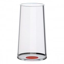 Комплект 2 бр кристални чаши за шампанско Trebonn SplitGlass 2025131, 320 мл, Ø7.8x12.5 см, Модулна система, Червен
