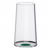 Комплект 2 бр кристални чаши за шампанско Trebonn SplitGlass 2025133, 320 мл, Ø7.8x12.5 см, Модулна система, Зелен