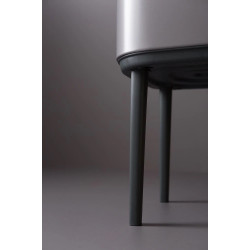 Кош за боклук Brabantia Bo Touch 651113, 11+23 л, Плавно и безшумно отваряне, Голям отвор, Сив