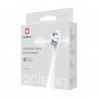 Комплект 2 бр резервни глави за електрическа четка за зъби Oclean Delicate Care-P3K4-XPD, Твърда, За възрастни, DuPont влакна с флуроид, Бял