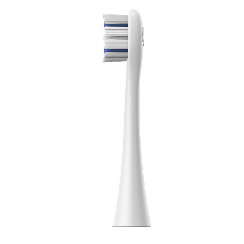 Комплект 2 бр резервни глави за електрическа четка за зъби Oclean Delicate Care-P3K4-XPD, Твърда, За възрастни, DuPont влакна с флуроид, Бял