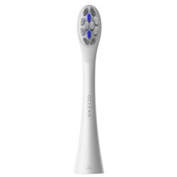 Комплект 2 бр резервни глави за електрическа четка за зъби Oclean Delicate Care-P3K4-XPD, Твърда, За възрастни, DuPont влакна с флуроид, Бял