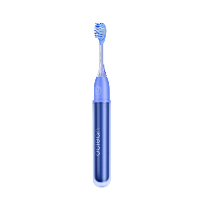Електрическа четка за зъби Oclean Ease, 2.5W, 66000 об/мин, 2 режима, Таймер, Автономия 120 дена, 45 dB, Type-C, Син