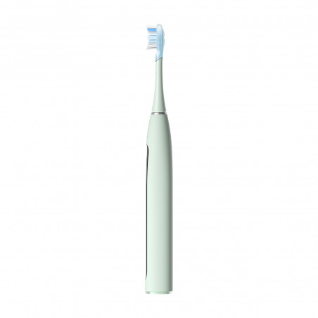 Електрическа четка за зъби Oclean X Pro 20 Set, AI, Maglev 4.0, 84000 об/мин, Wi-Fi, FlexFit, IPX7, Сигнал при пропусната зона, 40 дни автономност, Калъф, Зелен