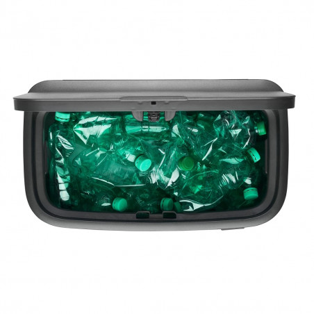 Кош за боклук Brabantia Bo Touch 1003213, 36 л, Плавно и безшумно отваряне, Голям отвор, Златен металик