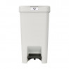 Кош за боклук с педал Brabantia StepUp 1008480, 16 л, Екологични материали, Голям отвор, Светлосив