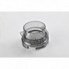 Еспресо машина Finlux FEM-1935D, 2450W, Италианска ULKA помпа 20 bar, 2.2 л, 250 гр, Вградена мелачка с 15 настройки, Сензорен екран, Инокс