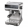 Еспресо машина Finlux FEM-1866, 1150W, 20 bar, 1.2 л, Крема диск, Цифров дисплей, Инокс