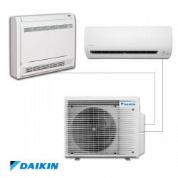 Външно тяло на мултисплит система Daikin 2MXM50A, 18000 BTU, 35 м2, R-32, Бял