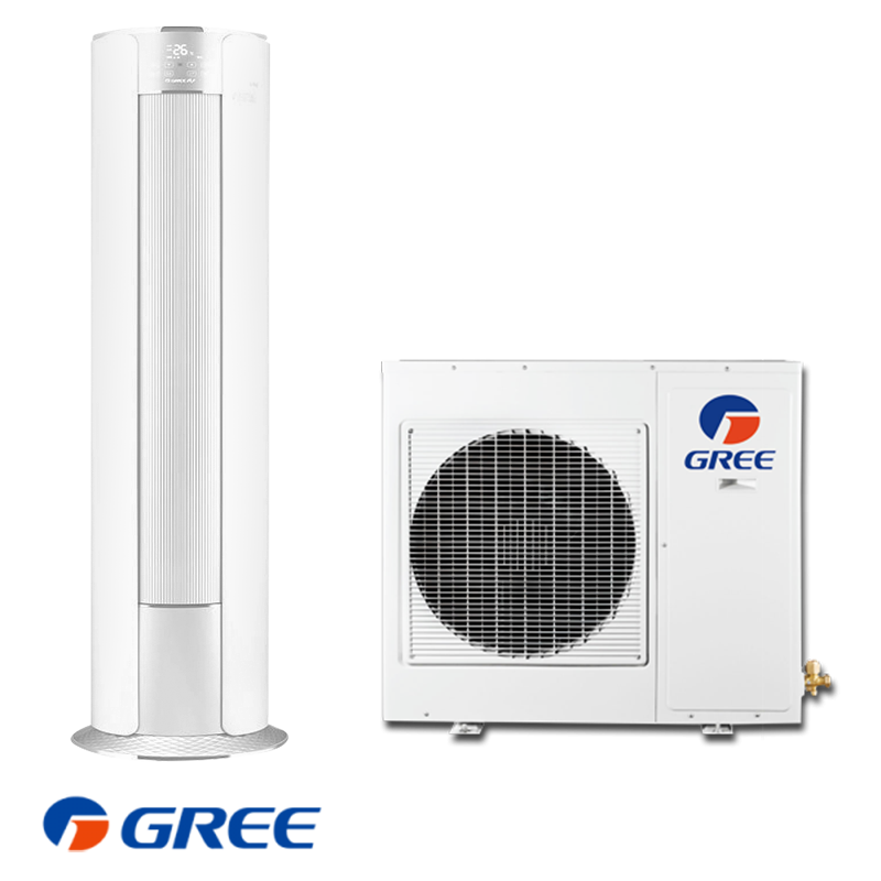 Колонен климатик Gree GVH24AK-K3DNC8A, 24000 BTU, 54 м2, A++/A+, WI-Fi, R-410A, Бял