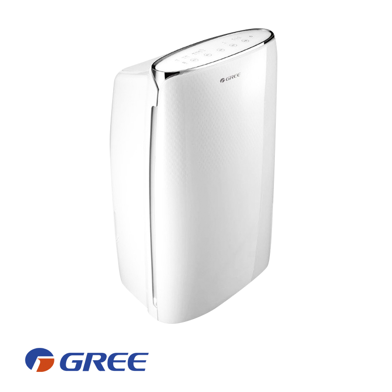 Влагоуловител Gree Daisy GDN20AV-K5EBA1A, 360W, 24 м2, 3.5 л, 20л/ден, Работа до 5C, Дисплей, R290, Бял