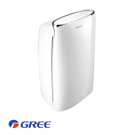 Влагоуловител Gree Daisy GDN20AV-K5EBA1A, 360W, 24 м2, 3.5 л, 20л/ден, Работа до 5C, Дисплей, R290, Бял