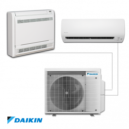 Външно тяло на мултисплит система Daikin 2MXM68A9, 23000 BTU, 53 м2, А+++, R-32, До 2 вътрешни тела, Бял