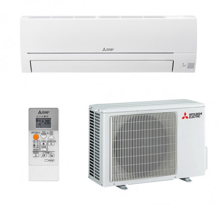 Инверторен климатик Mitsubishi Electric MSZ-HR50VF/MUZ-HR50VF, 18000 BTU, 35 м2, A++/A+, Сребърни йони, R-32, Бял