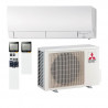 Инверторен климатик Mitsubishi Electric MSZ-FH35VE/MUZ-FH35VE, 12000 BTU, 25 м2, A+++/A+++, Plasma Quad филтър, 3D i-see сензор, R-410A, Бял