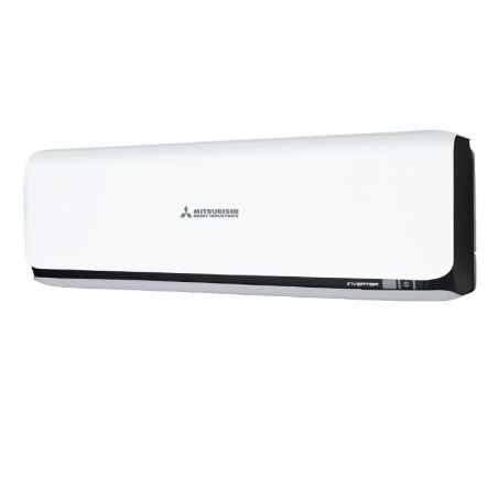 Инверторен климатик Mitsubishi Heavy Industries SRK20ZSX-WB/SRC20ZSX-W, 7000 BTU, 17 м2, A+++/A+++, 3D Auto, R-32, Бял/Черен