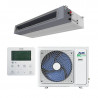 Канален климатик AUX AUMD-H36/NDR3HC + AL-H36/NDR3C2(U), 36000 BTU, 60 м2, R-32, Бял