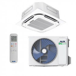 Касетъчен климатик AUX AUCA-H24/4DR3HYAA + AL-H24/NDR3HB2(U), 24000 BTU, 49 м2, R-32, Бял