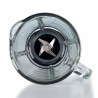 Блендер Ariete MODERNA 0585/00, 1000W, 4 ножа, 1.5 л, 4 скорости+пулс, Стъклена кана, Червен