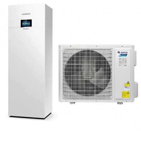 Tермопомпа с водосъдържател Gree Versati III GRS-CQ16PdG/NhH-M, 16 kW, R-32, Трифазен, Бял