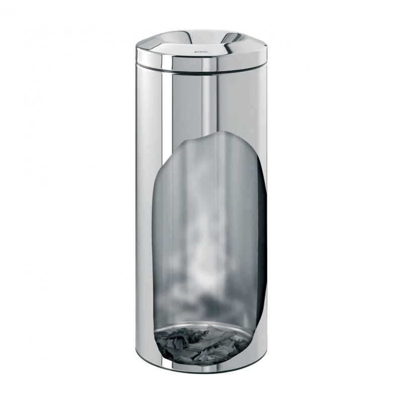 Кош за боклук Brabantia Flame Guard 647074, 30 л, Огнеопорен, Метална вътрешна кофа, Инокс, Инокс