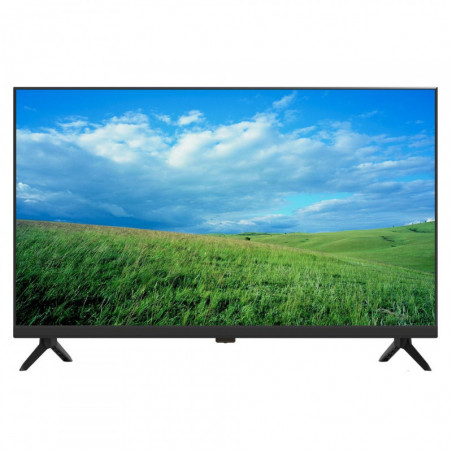 Телевизор Crown 32FB12AWH, 32", 81 см, HD Ready 1366x768, Клас F, Android, Wi-Fi, PVR функция, Черен
