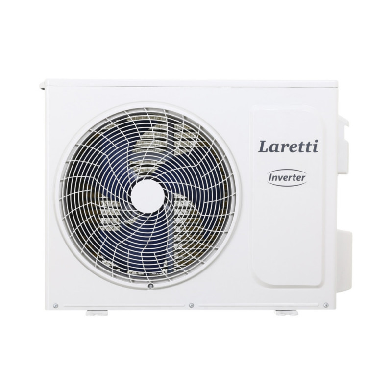 Инверторен климатик Laretti LR-09WF Gold Line, 9000 BTU, 25 м2, Обезвлажняване, Wi-Fi, R-32, Бял