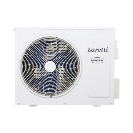 Инверторен климатик Laretti LR-09WF Gold Line, 9000 BTU, 25 м2, Обезвлажняване, Wi-Fi, R-32, Бял