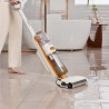 Вертикална прахосмукачка Tineco iFloor Y2 Plus, 6500 Pa, Wi-Fi, 0.8 л мръсна/1 л чиста, LED, Самопочистване, 70м2, Индикатори, Бял/оранжев