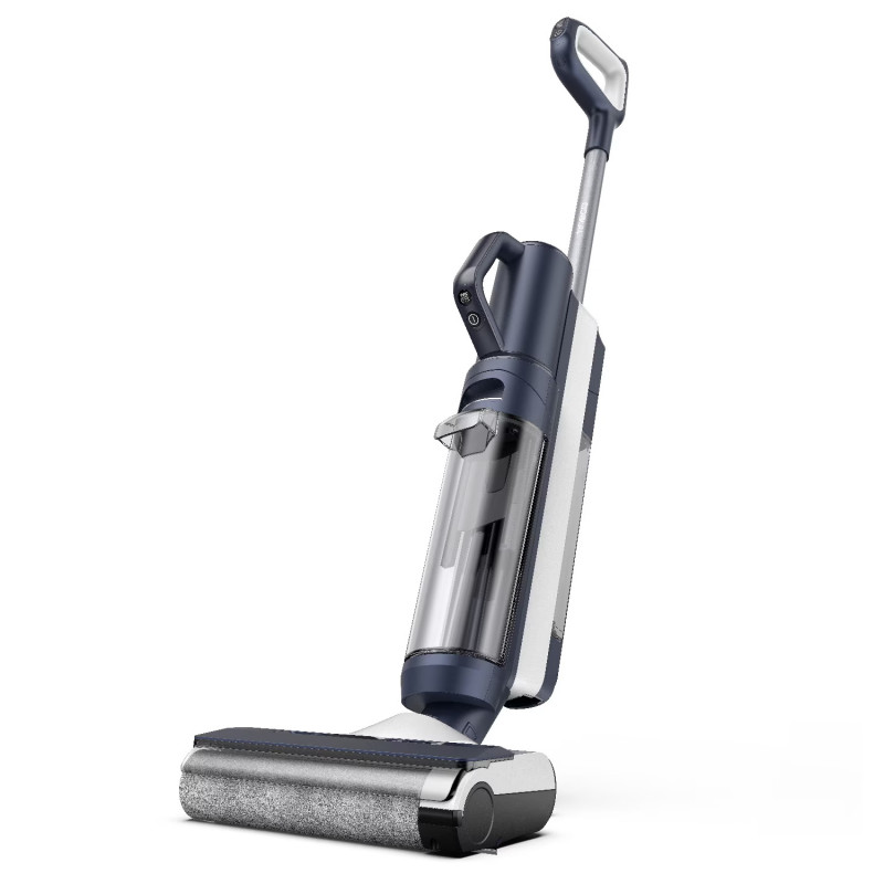 Вертикална прахосмукачка Tineco Floor One S5 Combo Plus, 22W, 0.45 л мръсна/0.5 л чиста/0.16 л прах, Wi-Fi, iLoop Smart Sensor, Самопочистване, Автономия 22 мин, До 90м2, Черен
