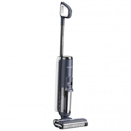 Вертикална прахосмукачка Tineco Floor One S5 Extreme, 220W, Сухо/Мокро, 0.72 л мръсна/0.8 л чиста, Wi-Fi, Автономия 35 мин, 90 м2, Wi-Fi, Дисплей, Черен