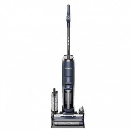 Вертикална прахосмукачка Tineco Floor One S5 Extreme, 220W, Сухо/Мокро, 0.72 л мръсна/0.8 л чиста, Wi-Fi, Автономия 35 мин, 90 м2, Wi-Fi, Дисплей, Черен